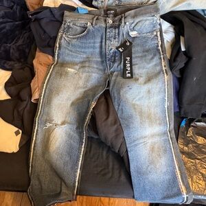 Purple Brand 1 of 1 Italian Made Jeans